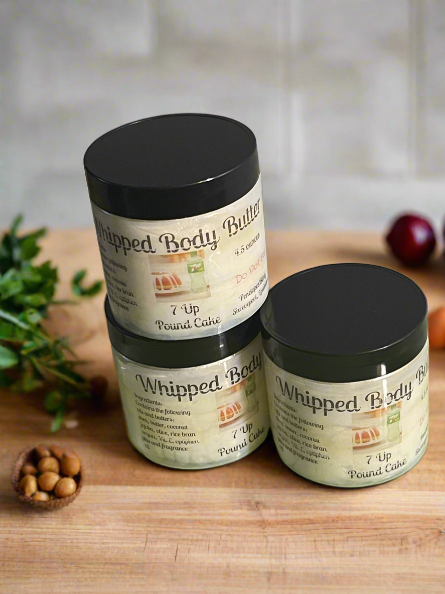 7 Up Pound Cake Whipped Body Butter