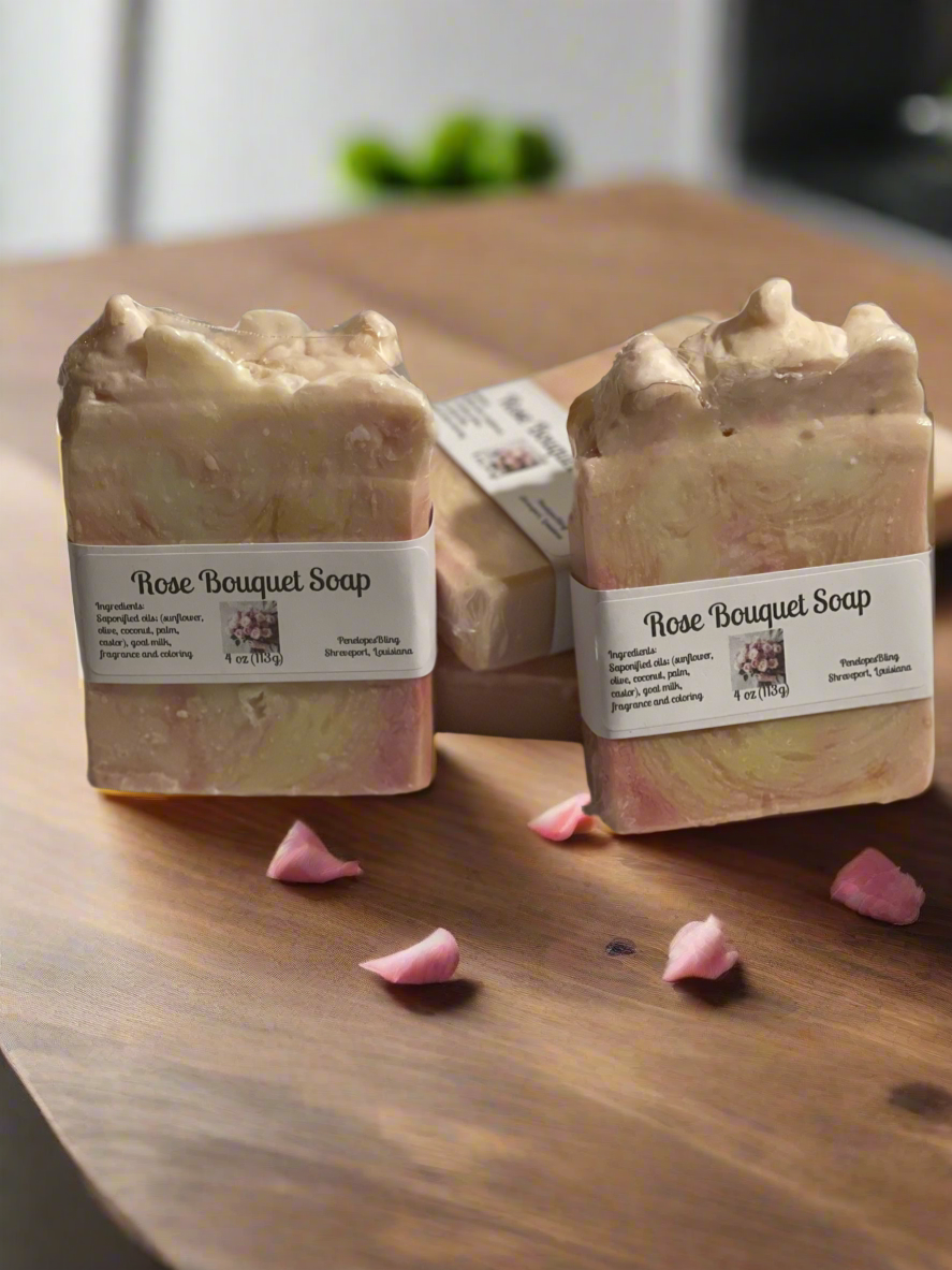 Rose Bouquet Soap