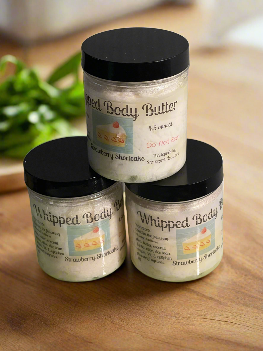 Strawberry Shortcake Whipped Body Butter