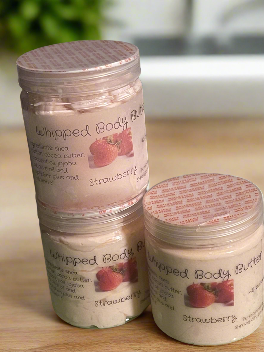 Strawberries and Cream Foaming Sugar Scrub