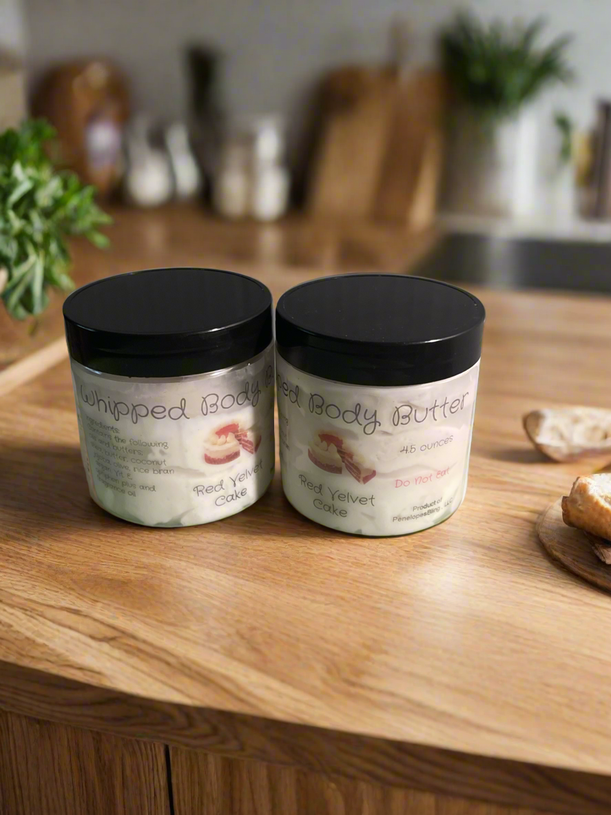 Red Velvet Cake Whipped Body Butter